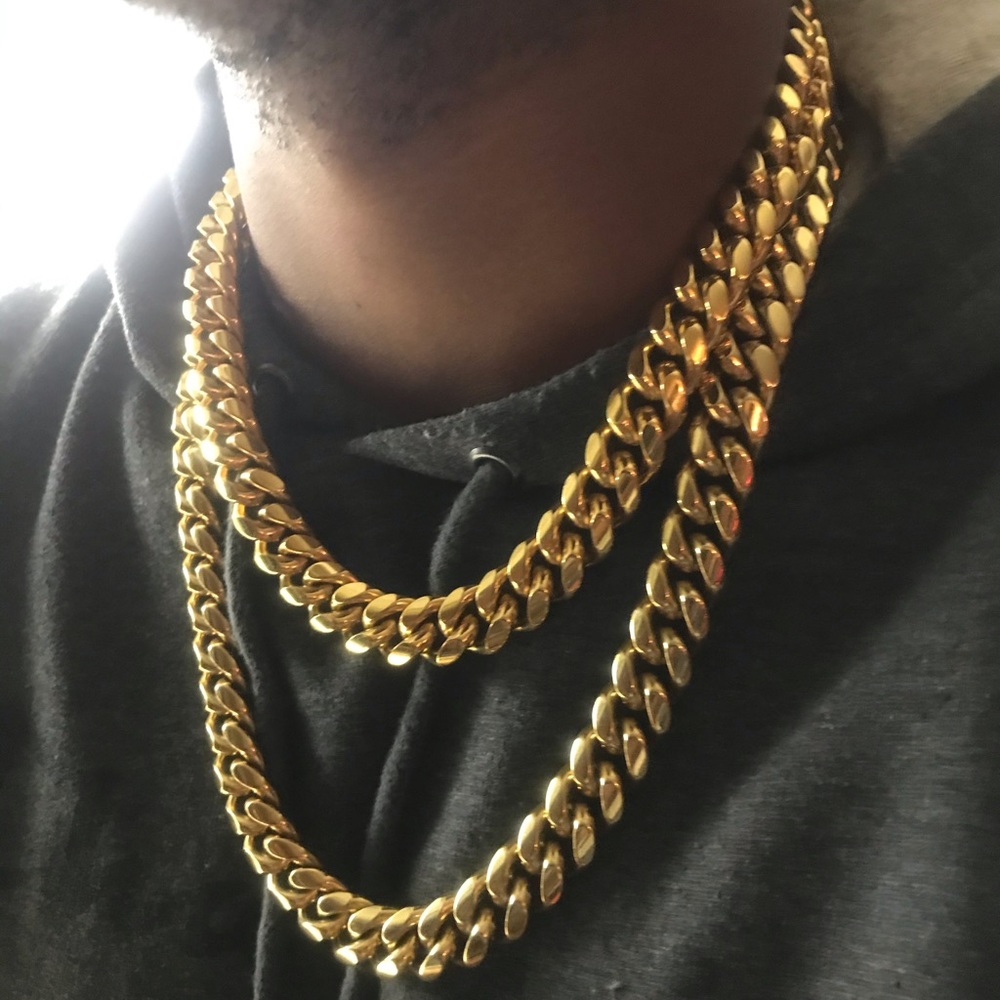 18k Cuban links